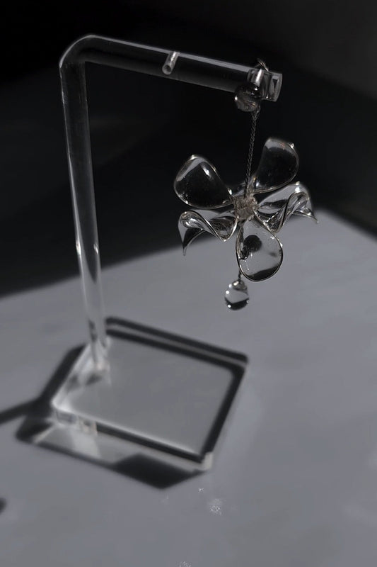 MEIKA - silver / multiway short drop