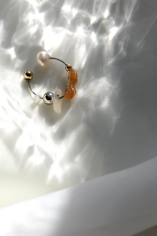 KOORI - orange / multiway ring & ear cuff