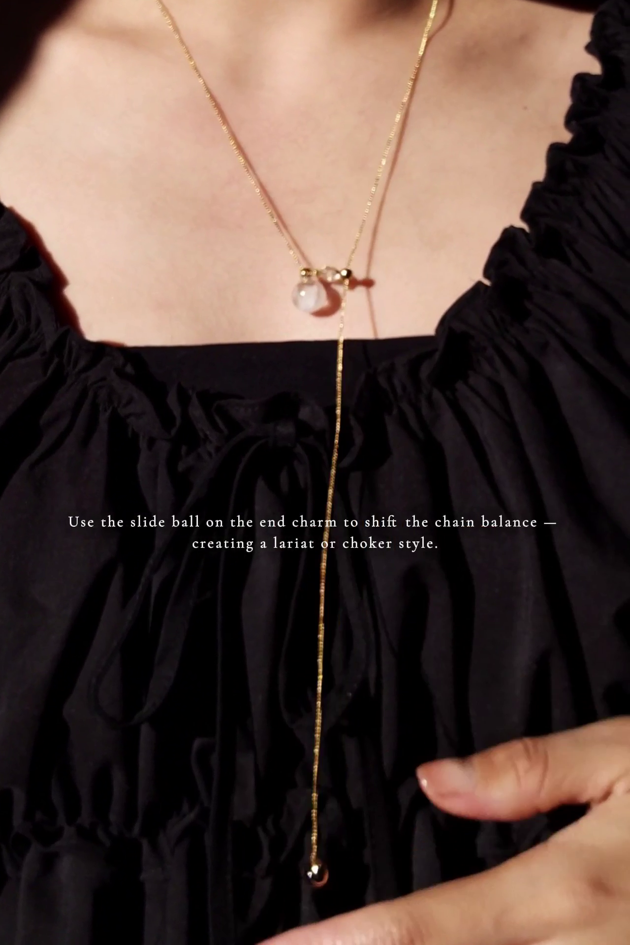 REI gold / multiway necklace
