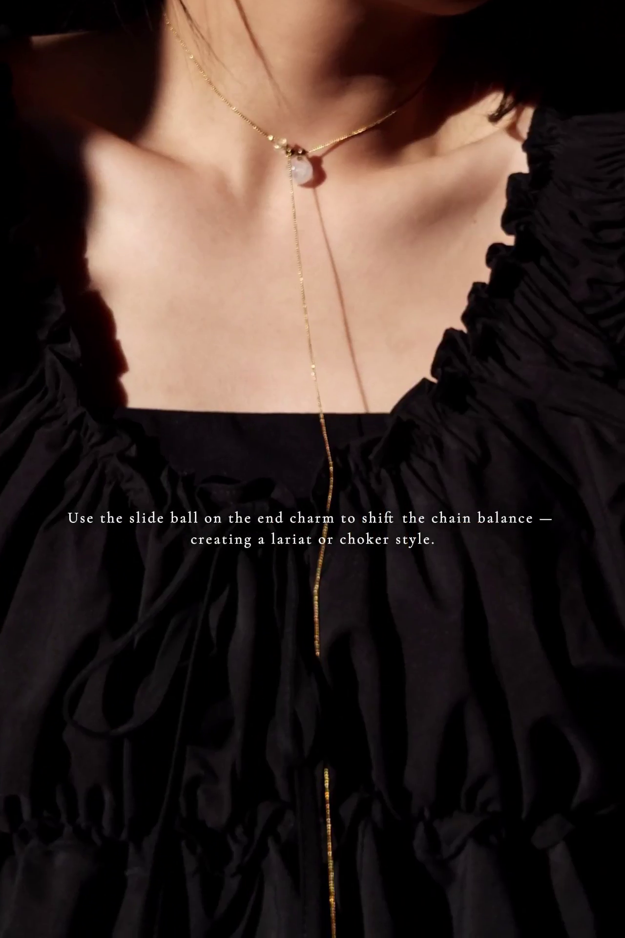 REI gold / multiway necklace