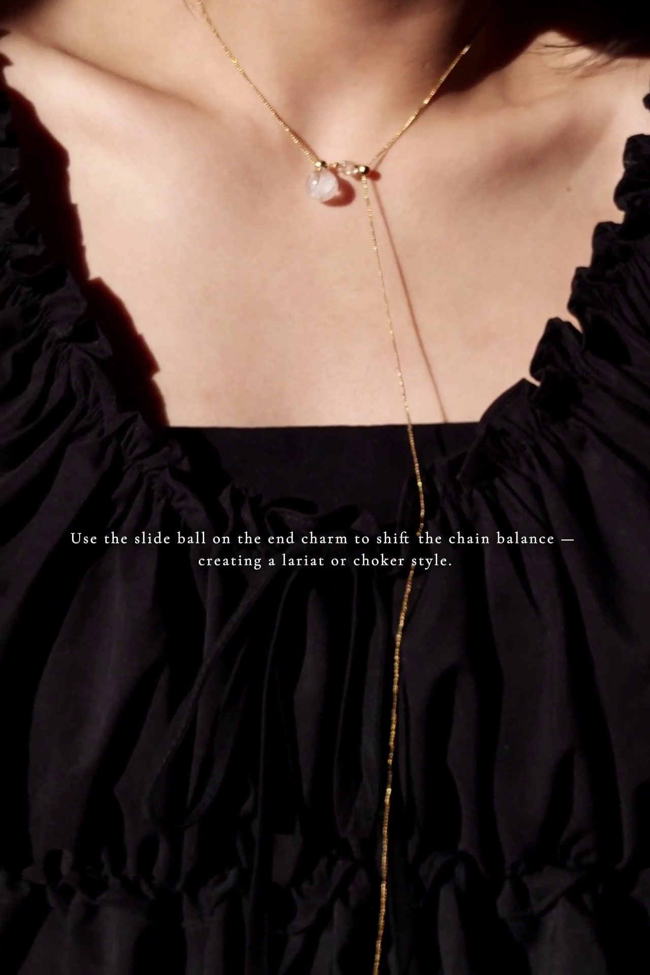 REI gold / multiway necklace