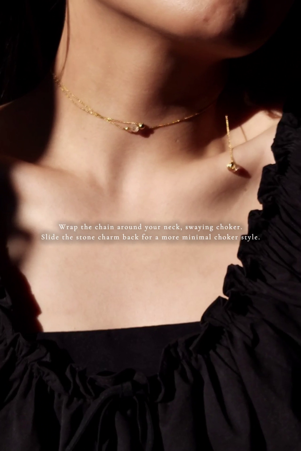 REI gold / multiway necklace