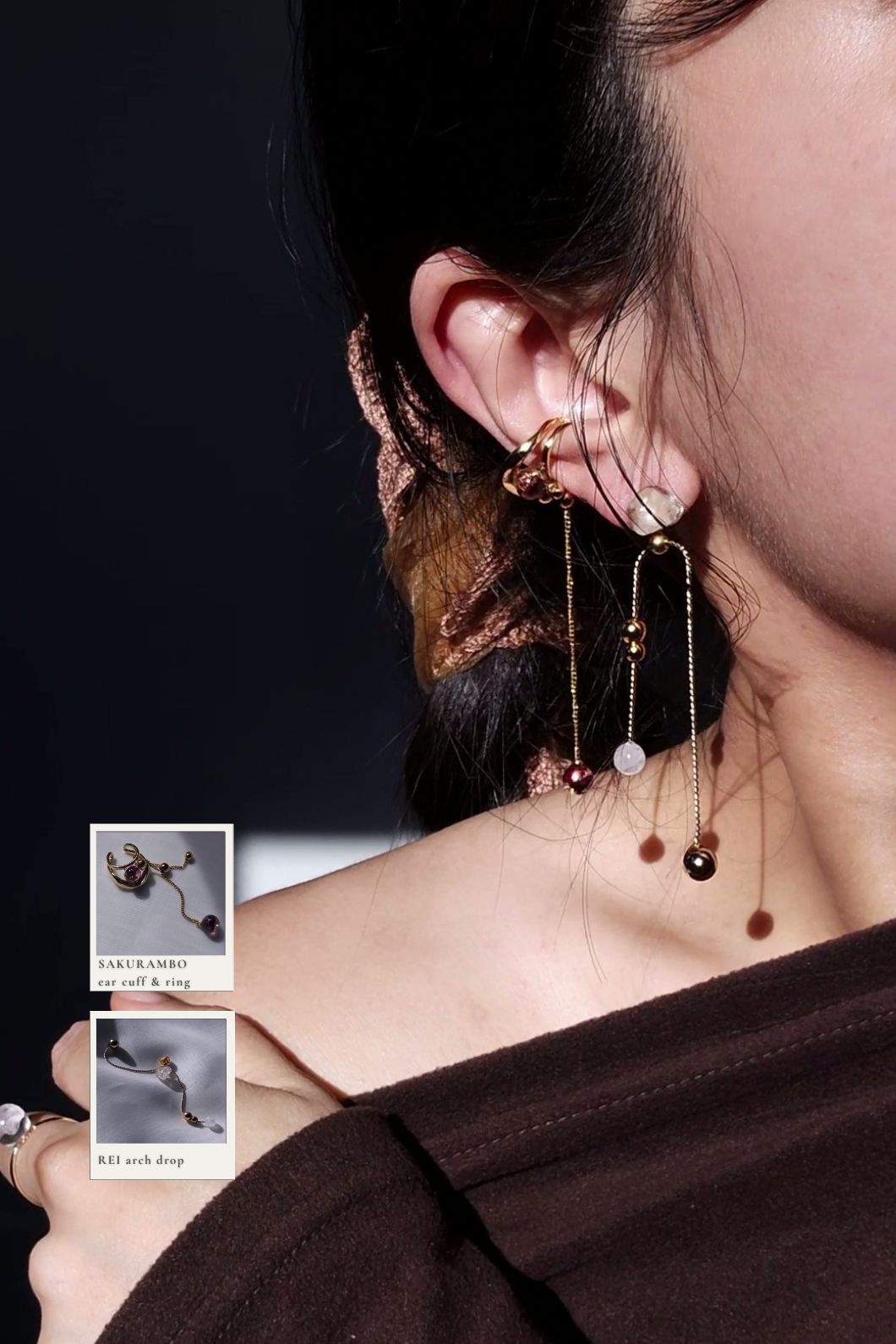 SAKURAMBO / ear cuff & ring