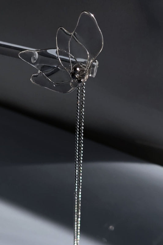 MEIKA - silver / multiway chain drop