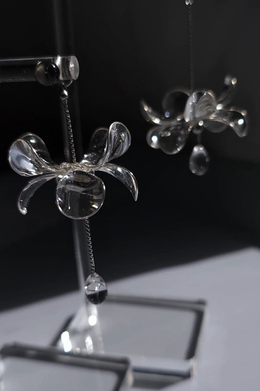MEIKA - silver / multiway short drop