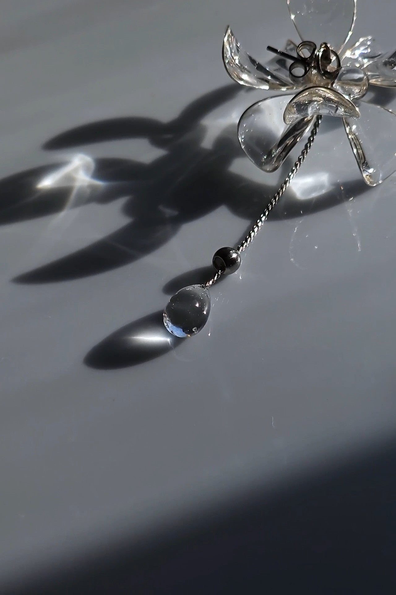 MEIKA - silver / multiway short drop