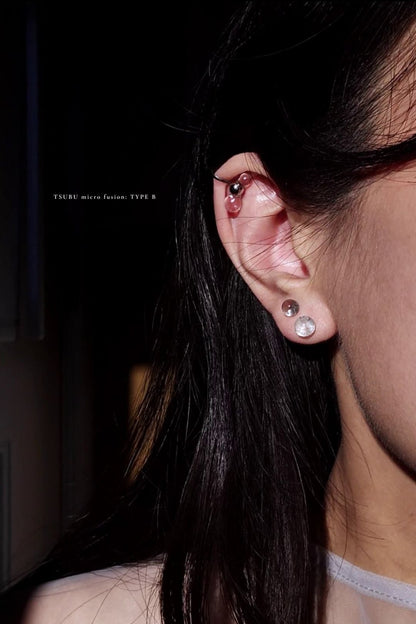 TSUBU micro fusion / climber & ear cuff