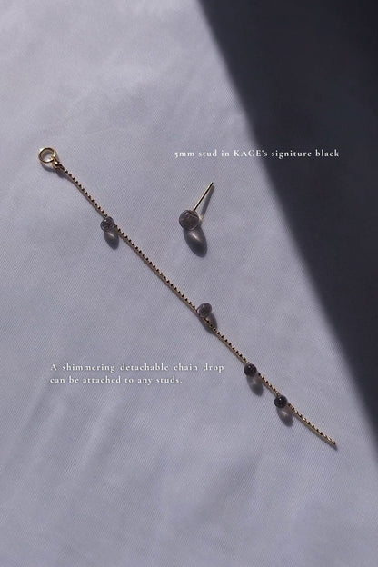 KAGE gold / chain drop