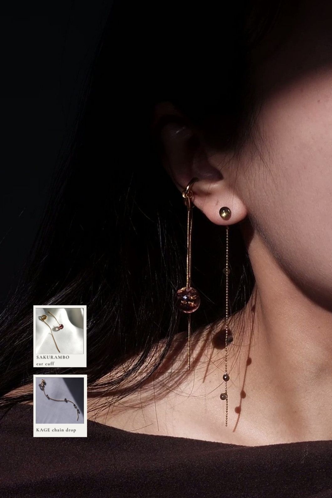 SAKURAMBO / chain ear cuff