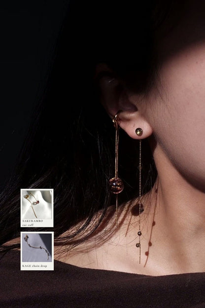 SAKURAMBO / chain ear cuff
