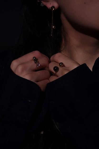 KAGE gold / open ring