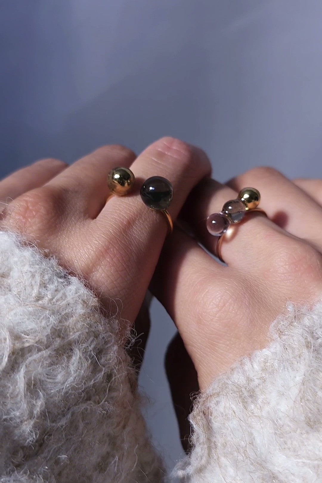 KAGE gold / open ring