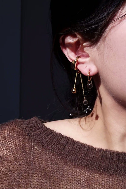 KAGE gold / multiway ear cuff & ring