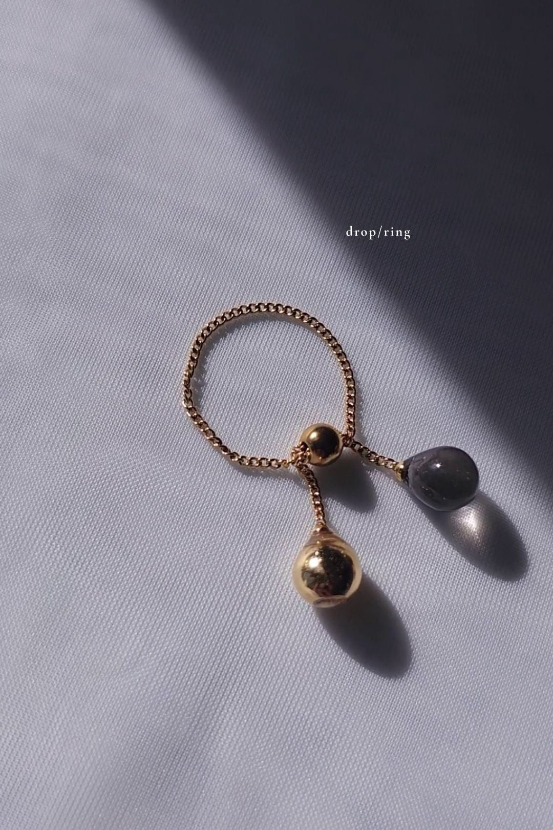 KAGE gold / multiway ear cuff & ring