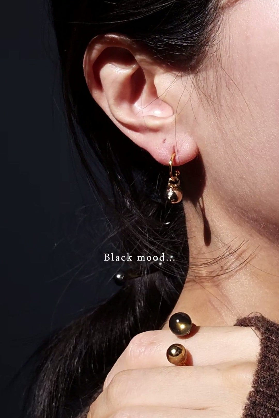 KAGE gold / hoop