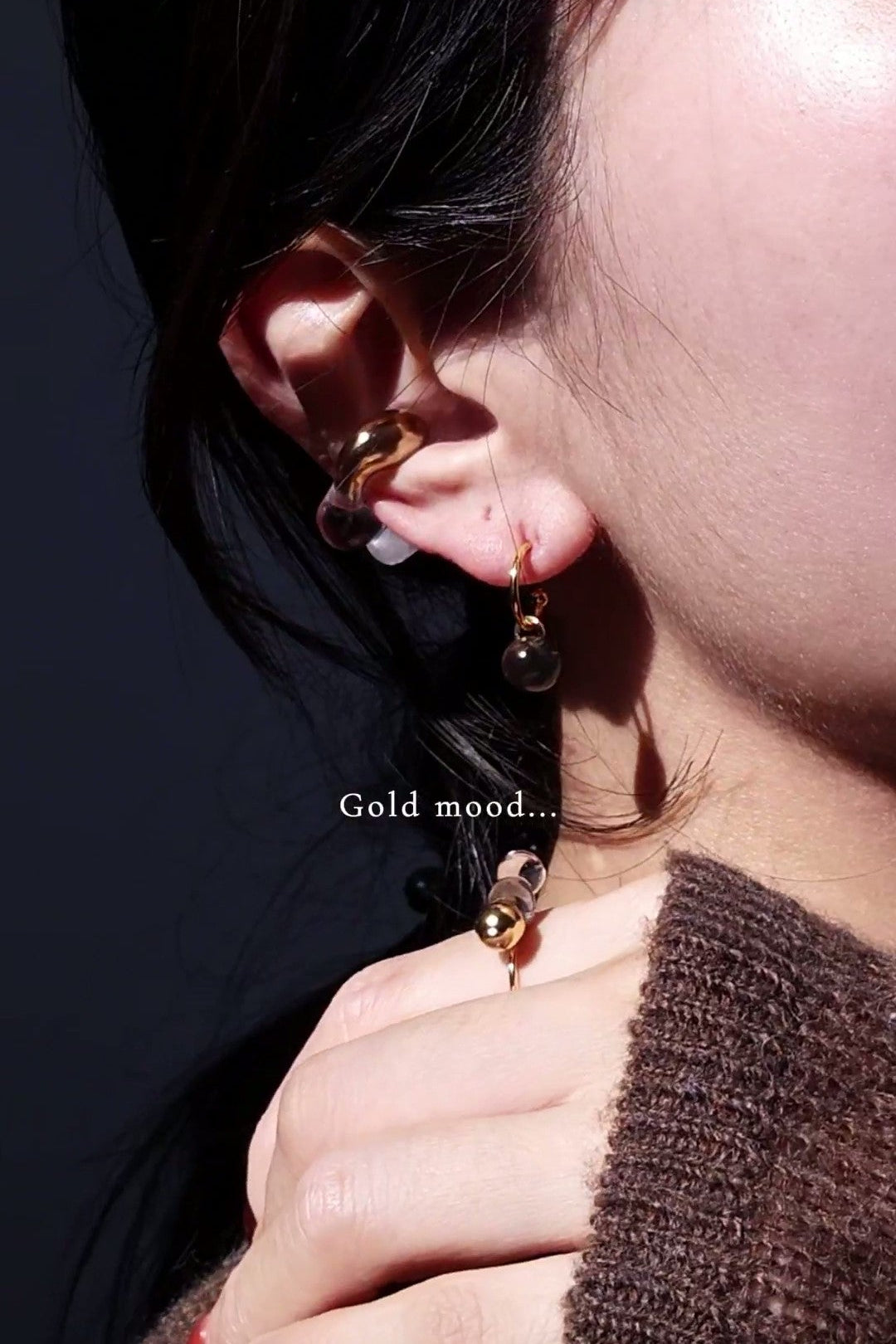 KAGE gold / hoop