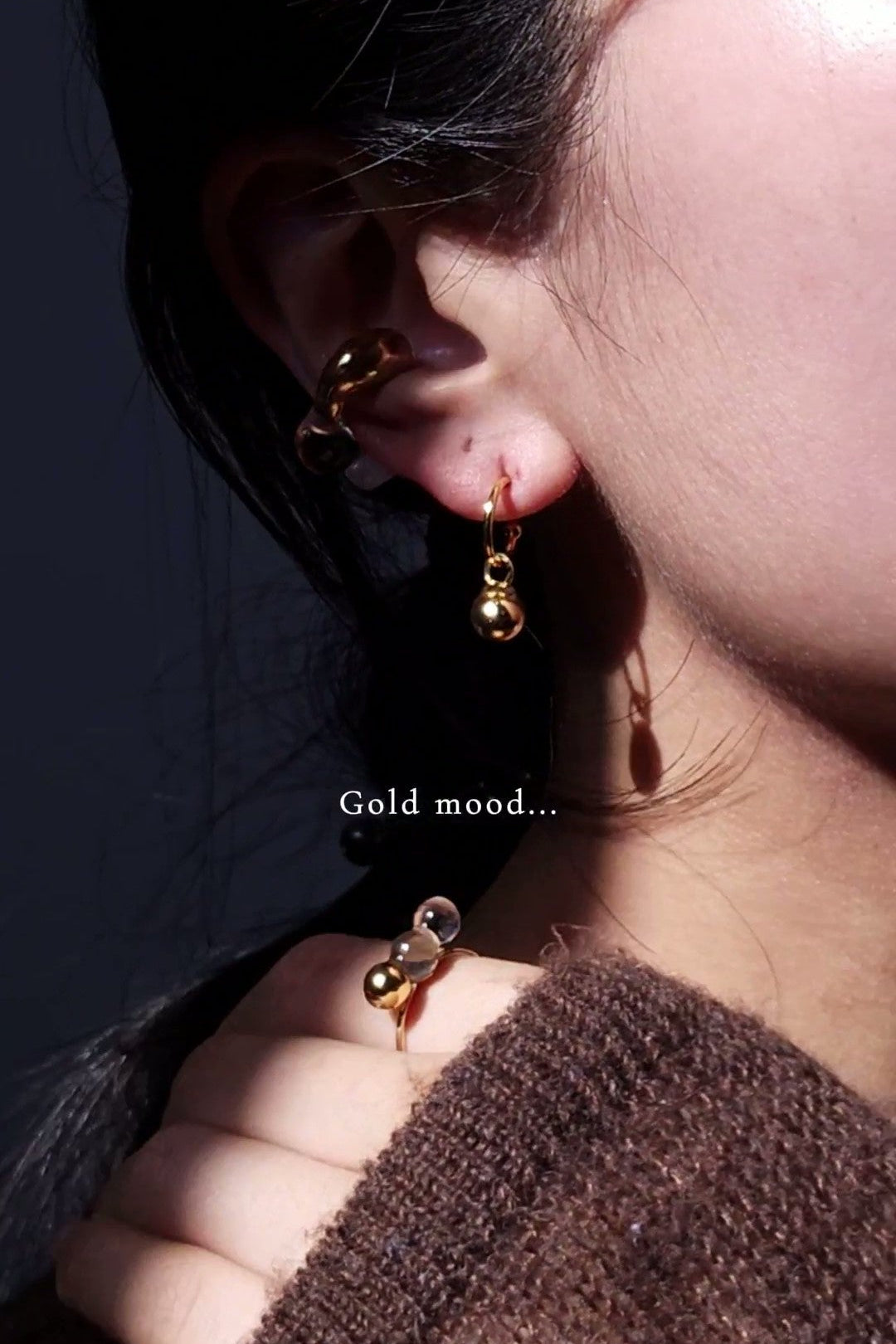 KAGE gold / hoop