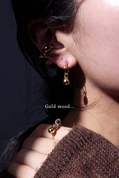 KAGE gold / hoop