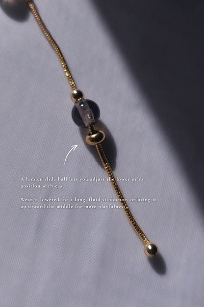 KAGE gold / multiway long drop