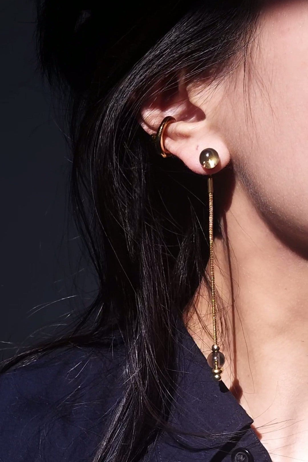 KAGE gold / multiway long drop