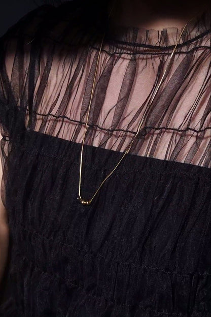 KAGE gold / multiway necklace