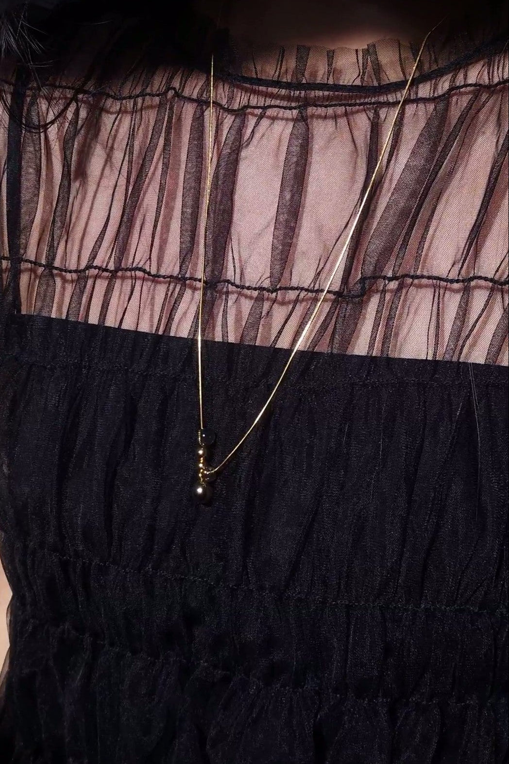 KAGE gold / multiway necklace