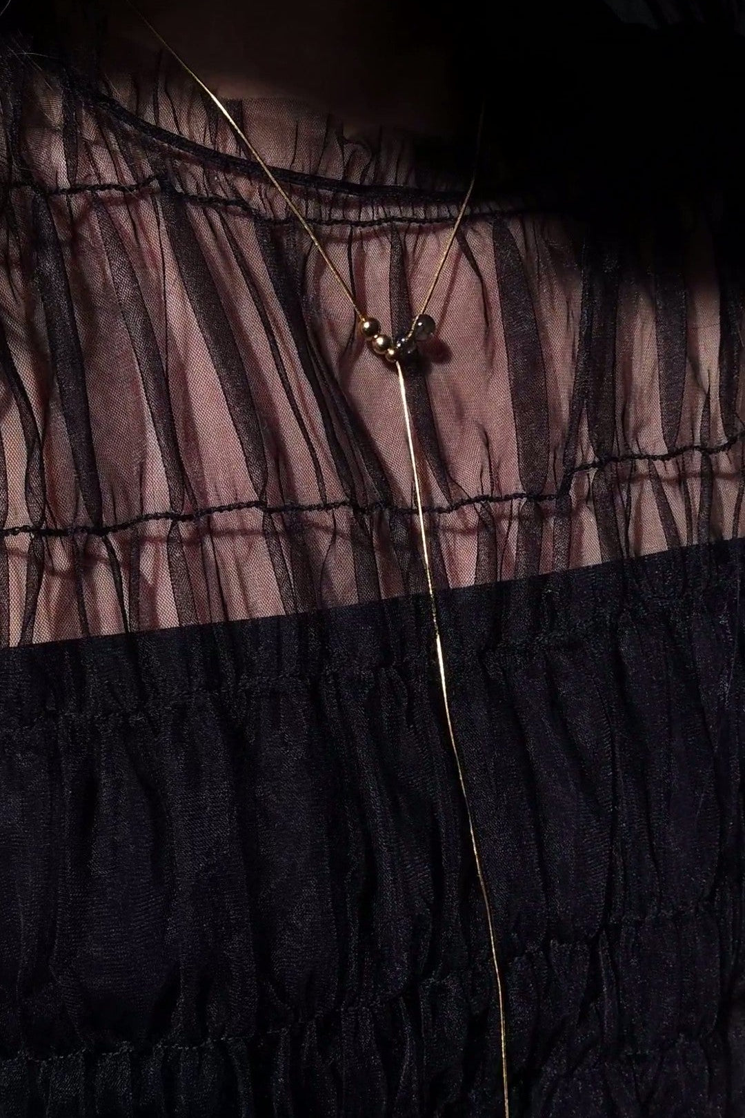 KAGE gold / multiway necklace