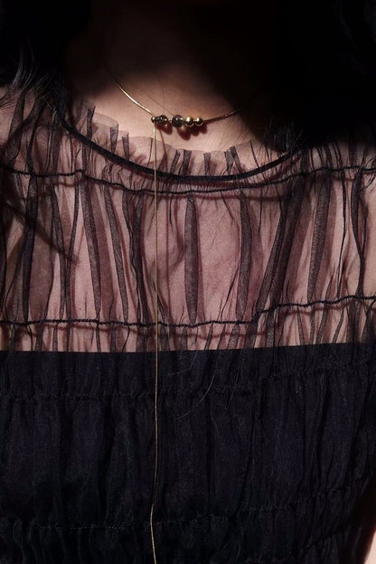 KAGE gold / multiway necklace