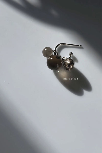 KAGE silver / multiway hoop