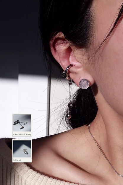 REI silver / stud (10mm)