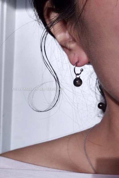 KAGE silver / hoop