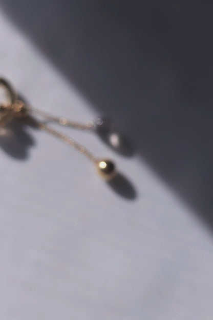 KAGE gold / multiway ear cuff & ring