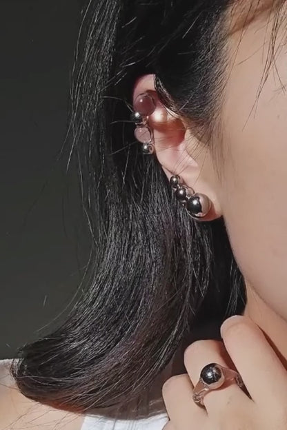 TSUBU mini cherry / climber & ear cuff *ARCHIVED*