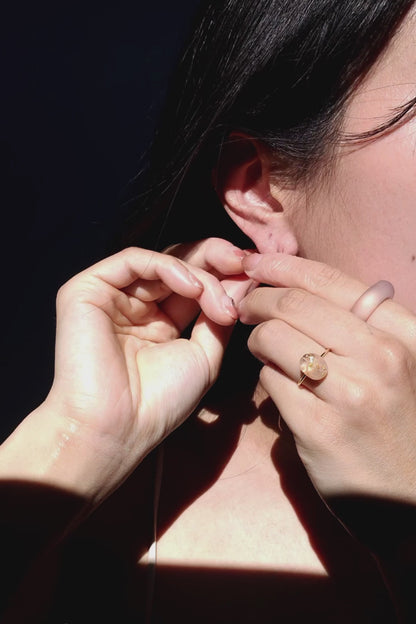 SHITATARI gold / multiway hoop