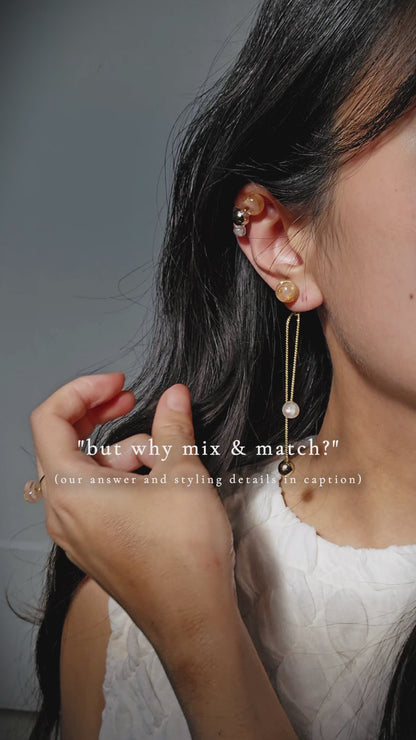 HARU / multiway chain ear cuff