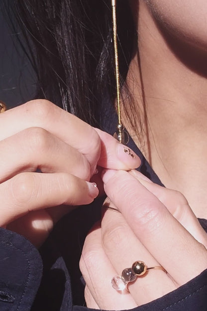 KAGE gold / multiway long drop