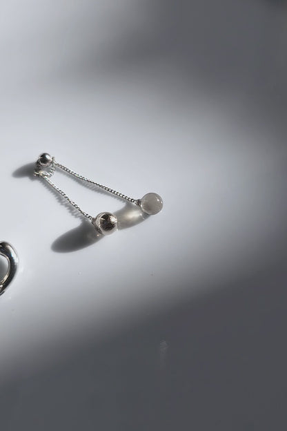 KAGE silver / multiway ear cuff & ring