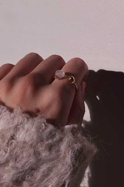 REI gold / double ring