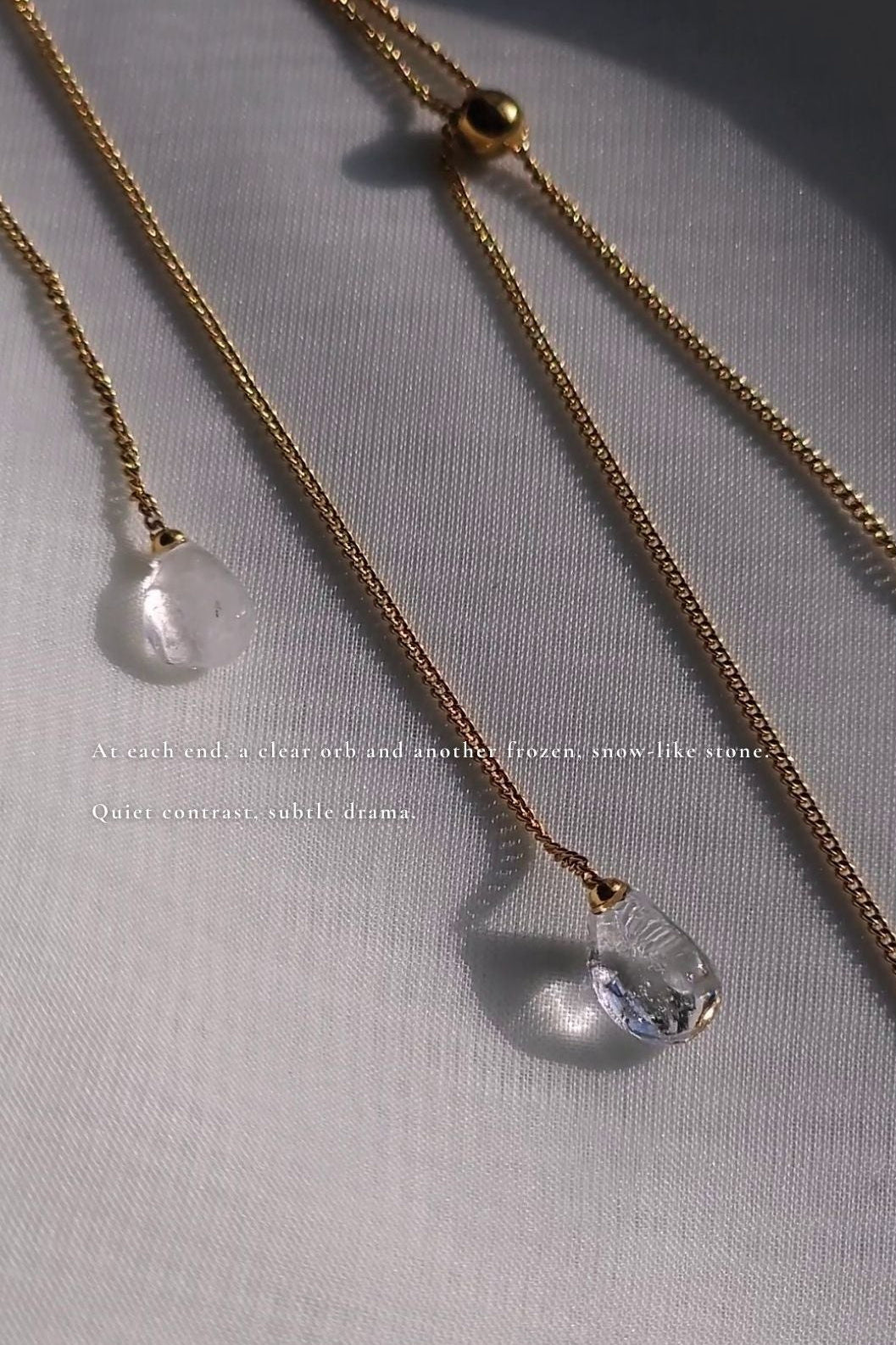 REI gold / sculpted necklace