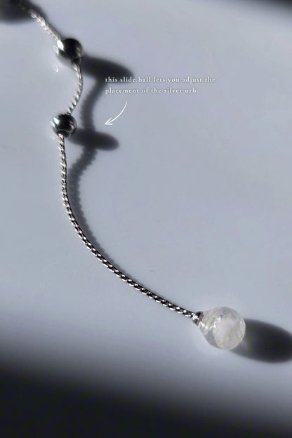 REI silver / multiway chain ear cuff