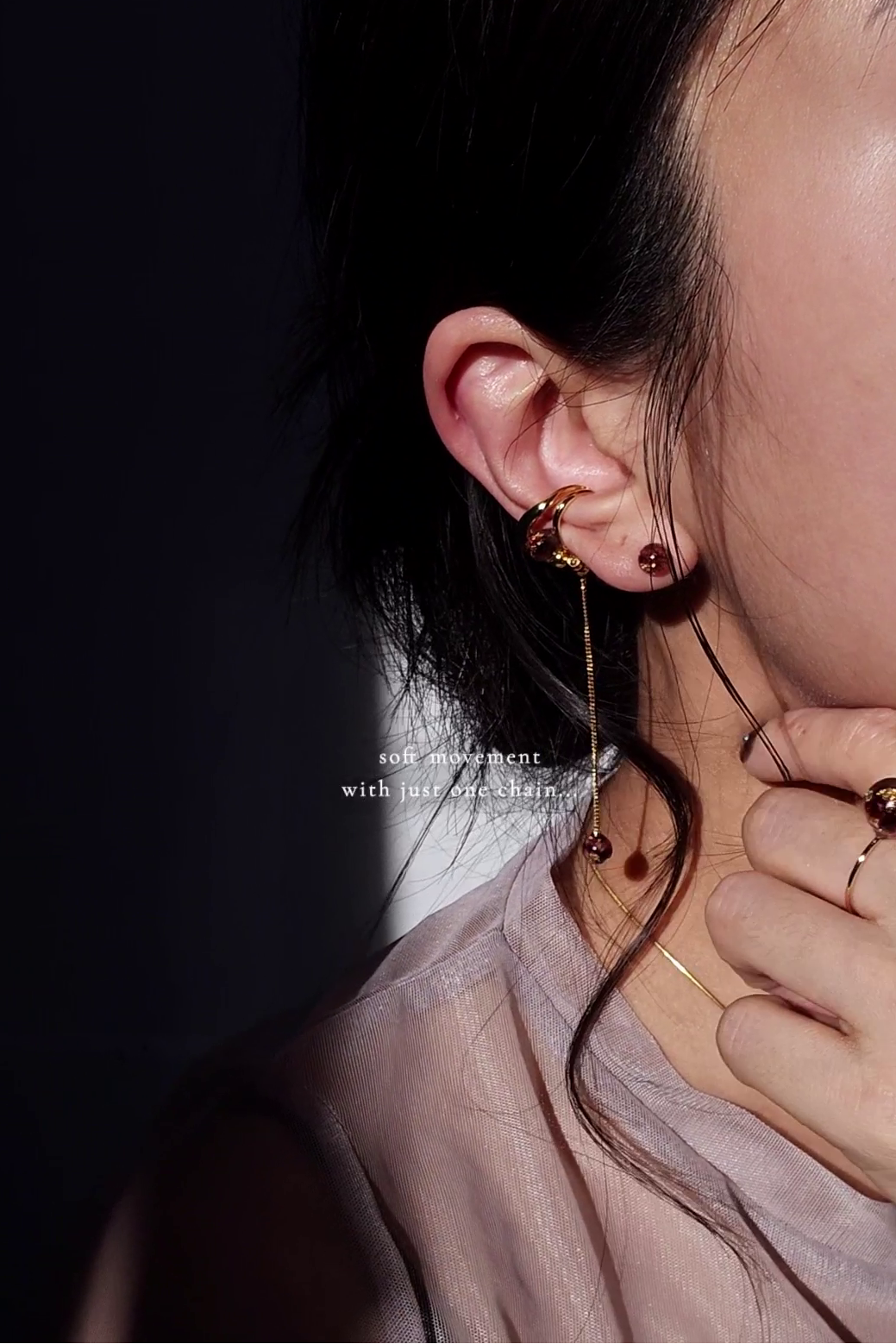 SAKURAMBO / ear cuff & ring