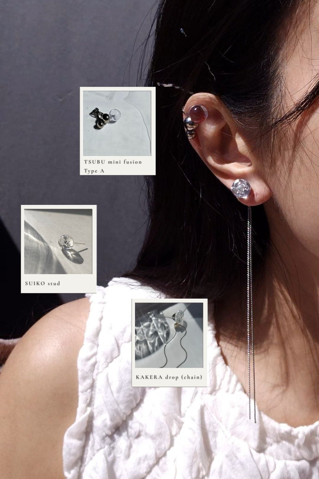 TSUBU mini fusion / ear climber