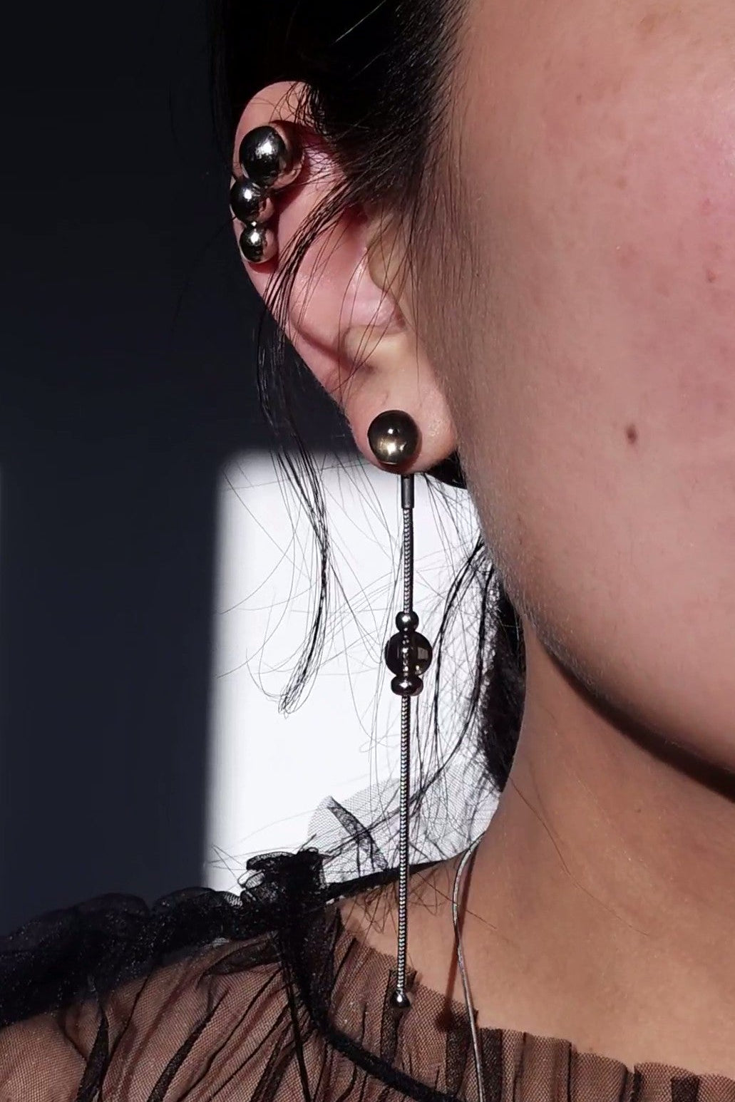 TSUBU mini silver / climber & ear cuff *ARCHIVED*