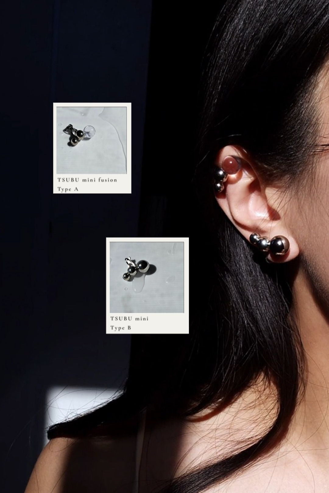TSUBU mini fusion / ear climber