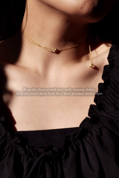 REI gold / multiway necklace