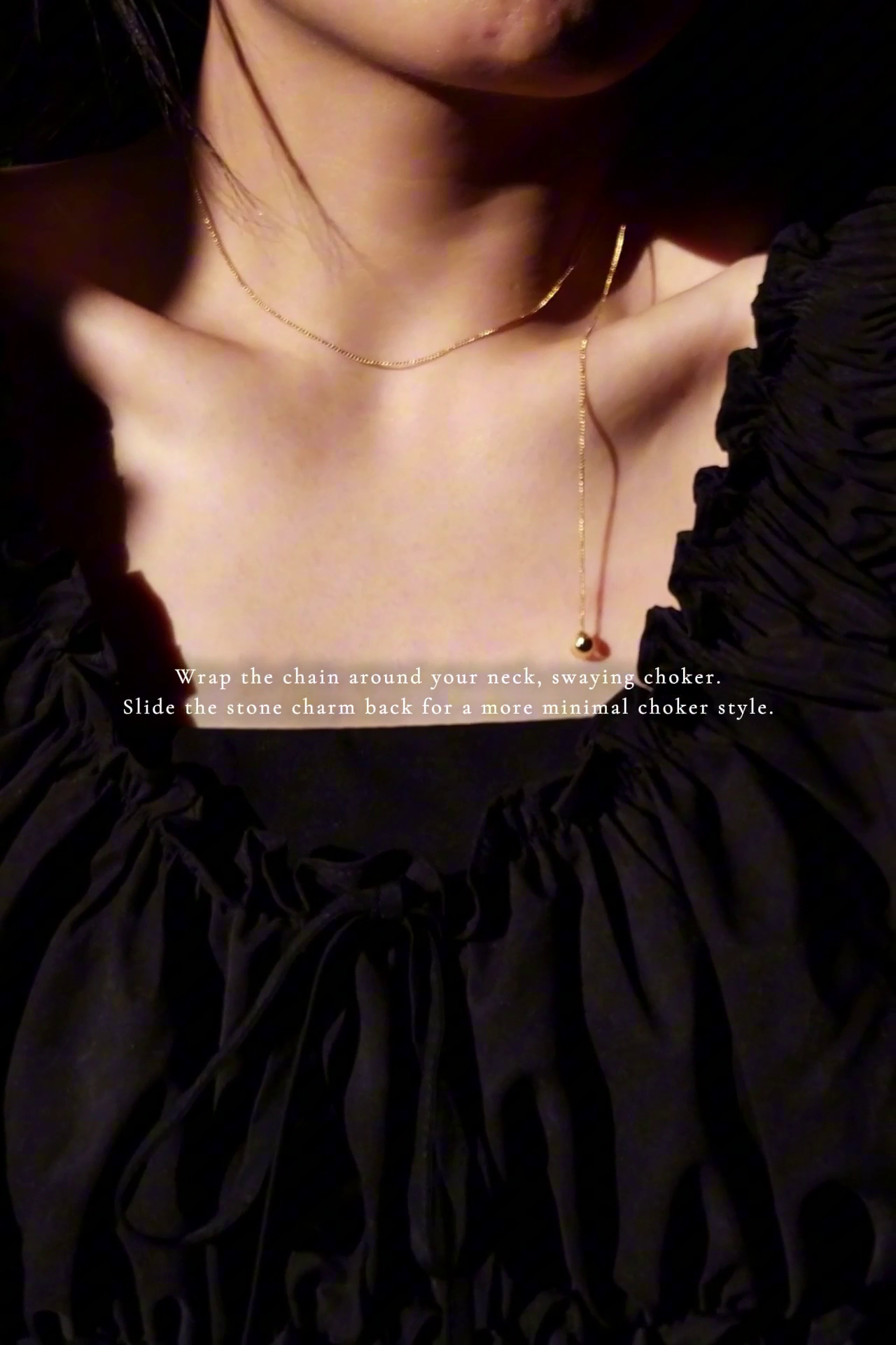 REI gold / multiway necklace