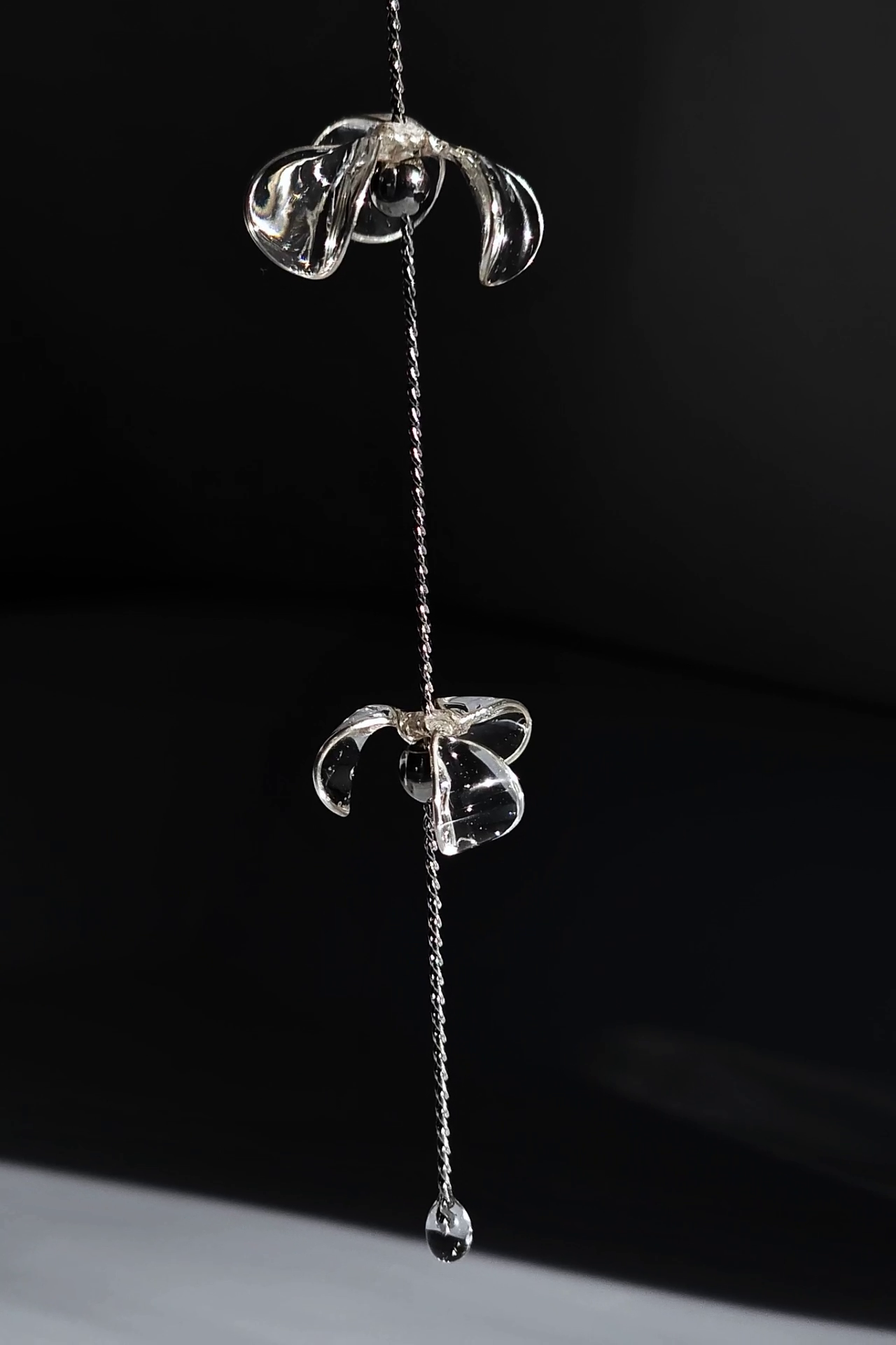 MEIKA - silver / multiway long drop