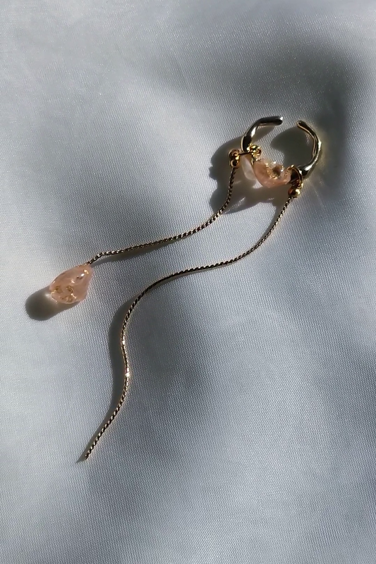 HARU / chain ear cuff