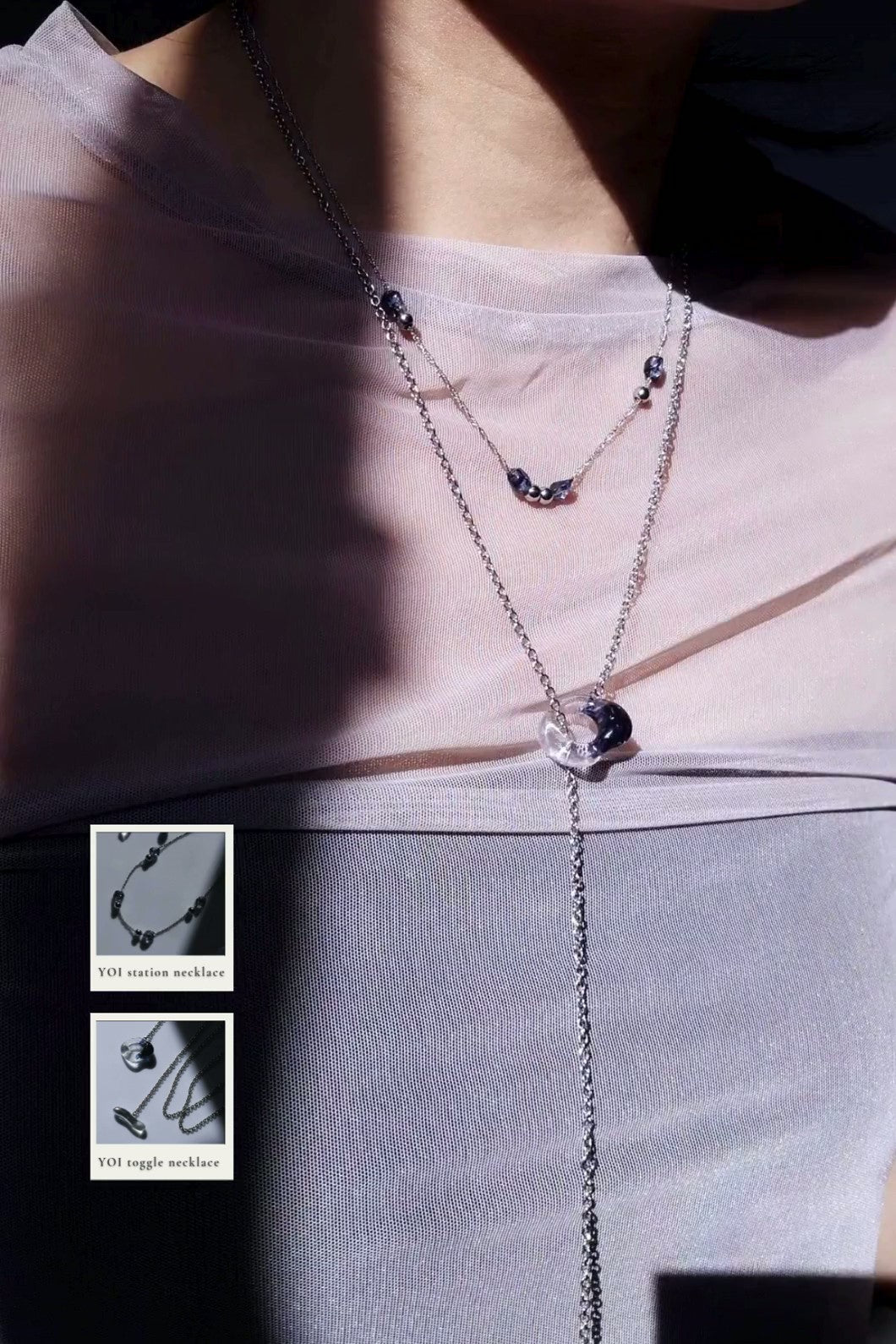 YOI / toggle chain necklace